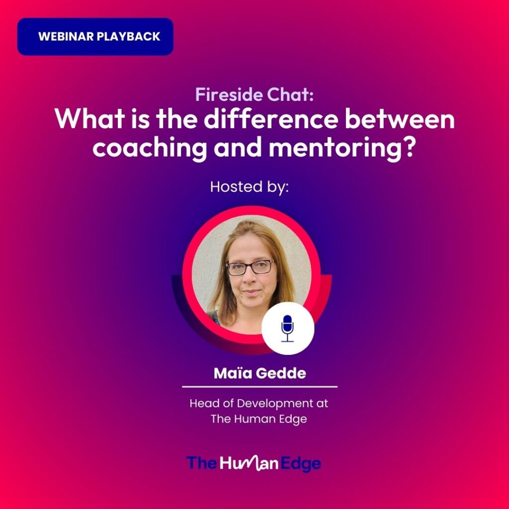 What is the difference between coaching and mentoring Playback