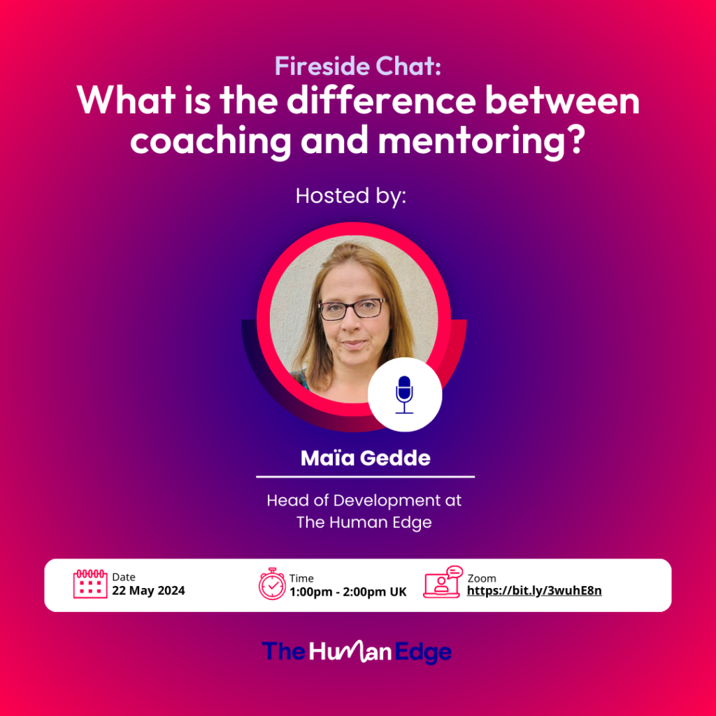 What is the difference between coaching and mentoring