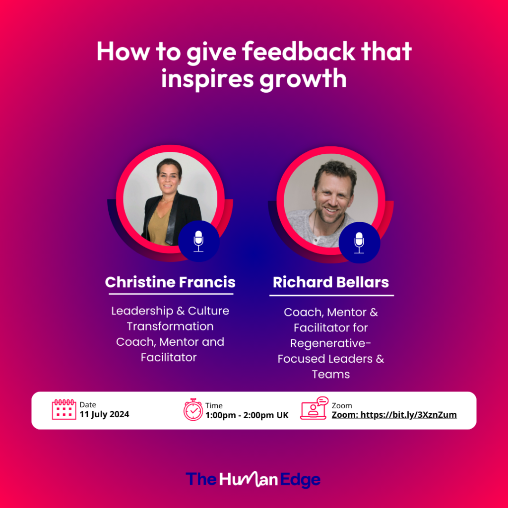 How to give feedback that inspires growth
