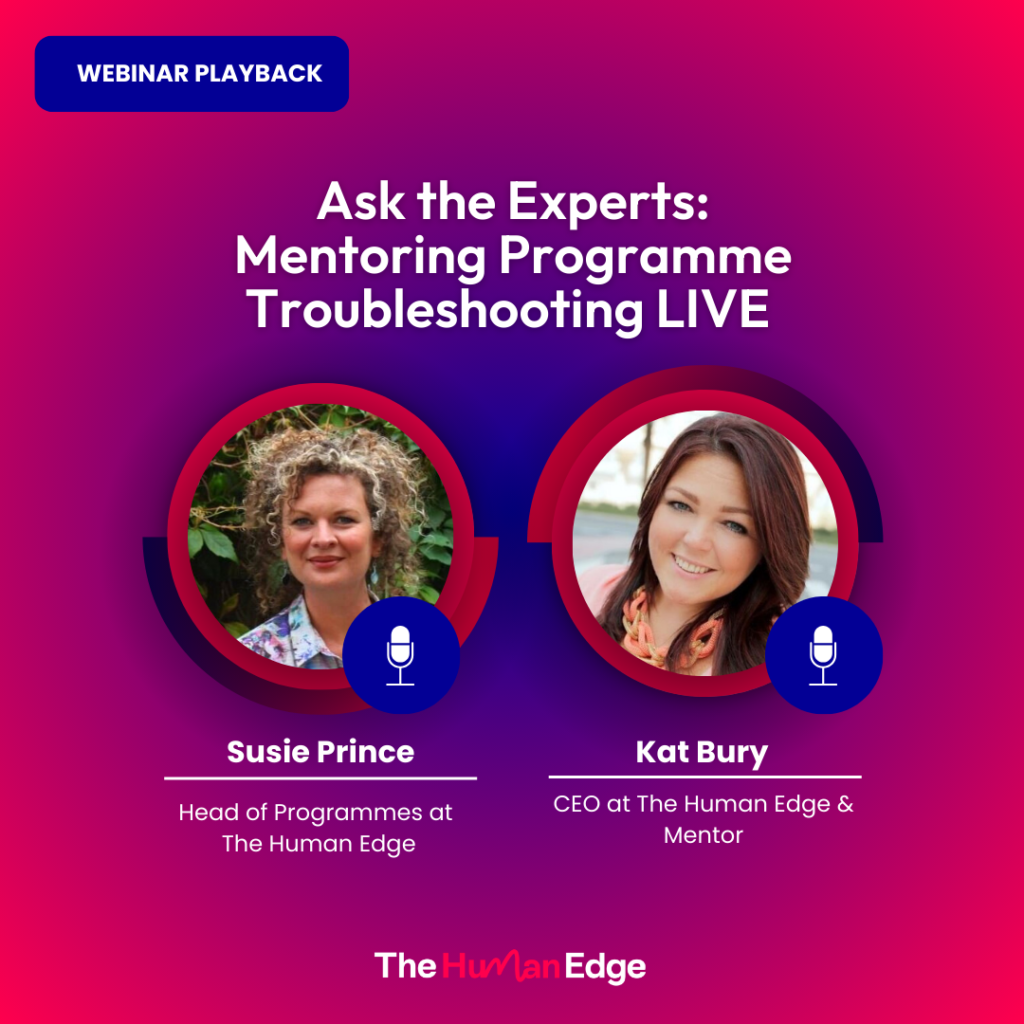 Ask the Experts Mentoring Programme Troubleshooting LIVE _